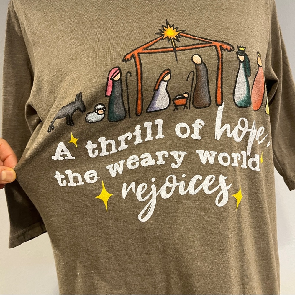 Christmas nativity short sleeve Graphic Tee size medium‎ - Picture 3 of 10